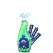 Squirt Bike Cleaner Foam Spray 750ml (25oz) + 3 x 30ml (1 oz) Super Concentrate Sachets